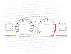 1996-2001 Nissan Stagea WC34 9K Tach - 110 MPH