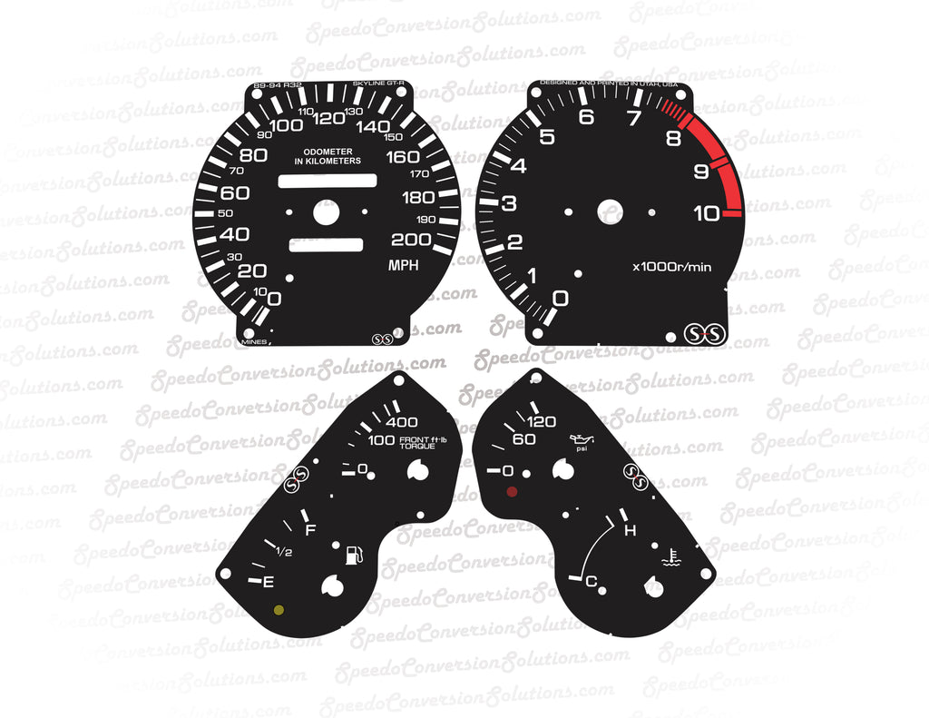 1989-1994 Nissan R32 Skyline GT-R MINES - 200 MPH