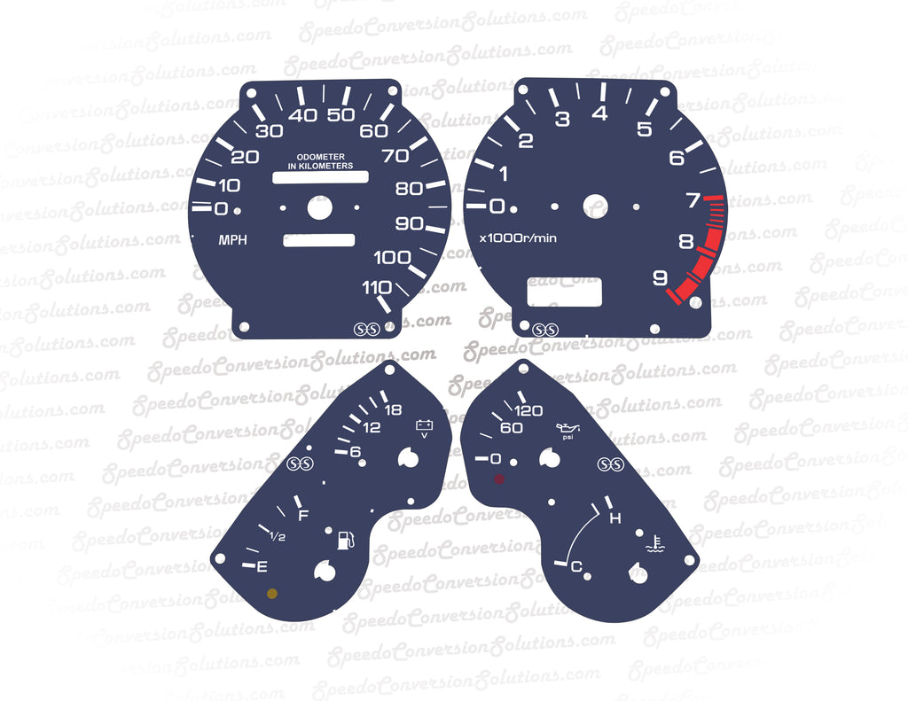1989-1994 Nissan R32 Skyline GTS25 - 110 MPH