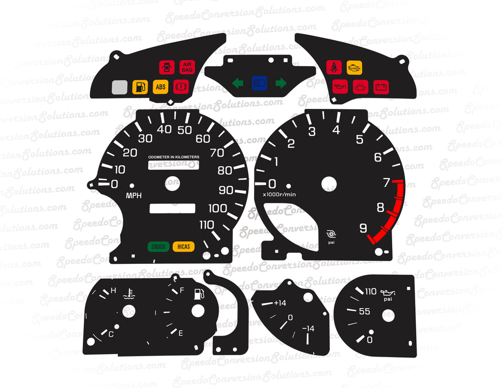 1994-1998 Nissan R33 Skyline GTS-T GTS 110 MPH