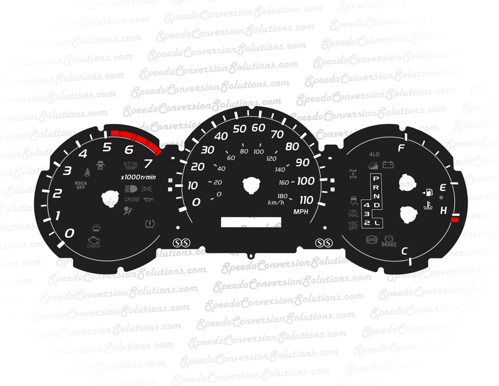 2003-2005 Toyota 4 Runner LTD - 110 MPH
