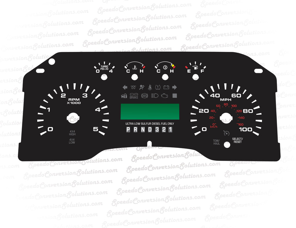 2008-2010 Ford F-250 F-350 Diesel MPH W/Trip