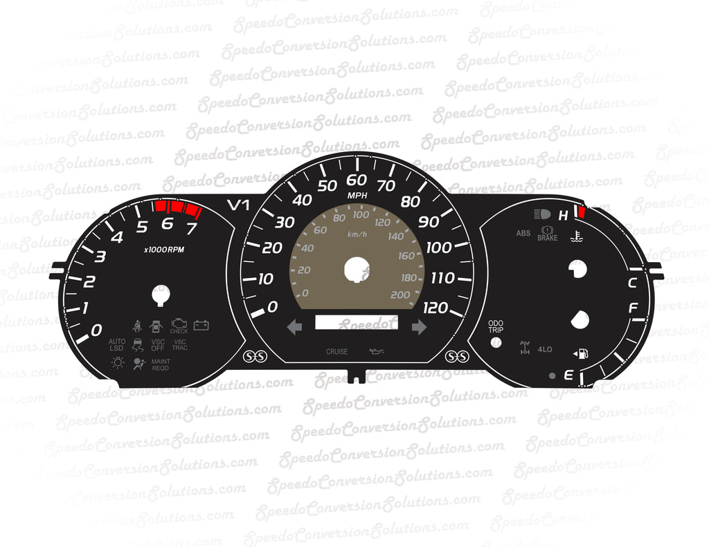2008-2011 Toyota Tacoma Version 1 - 120 MPH