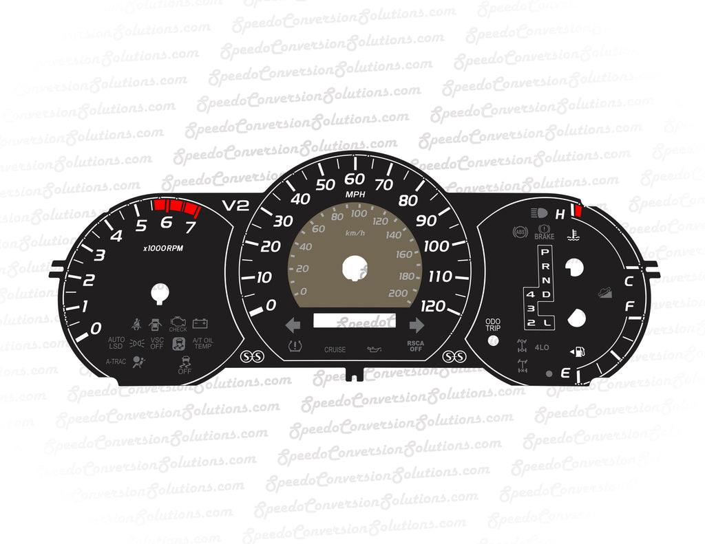 2008-2011 Toyota Tacoma Version 2 - 120 MPH