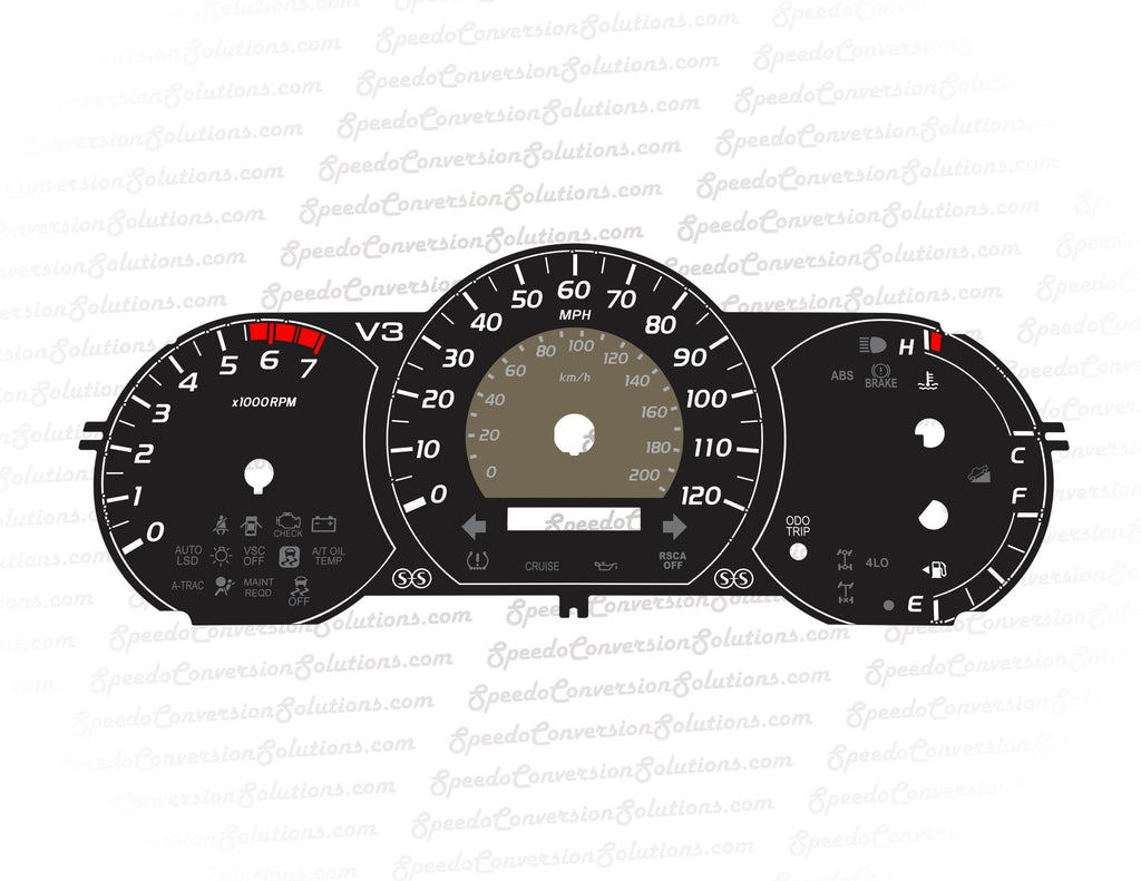 2008-2011 Toyota Tacoma Version 3 - 120 MPH
