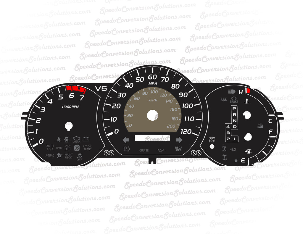 2008-2011 Toyota Tacoma Version 5 - 120 MPH