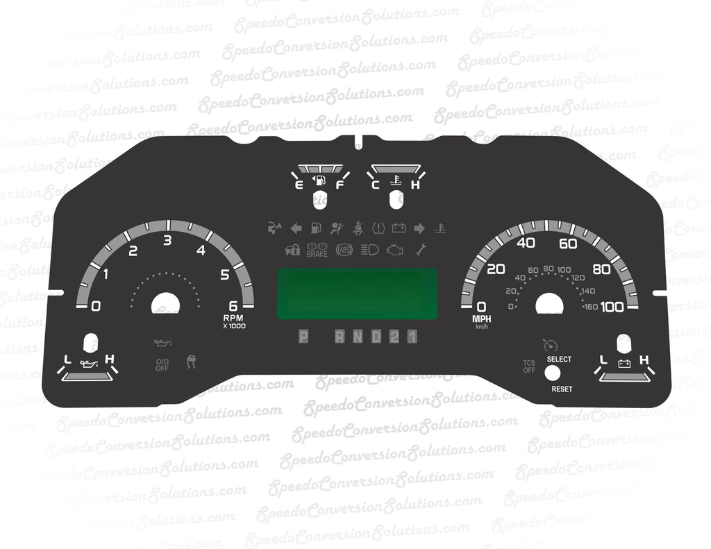 2009-2015 Ford E-Series Van - GAS 100 MPH