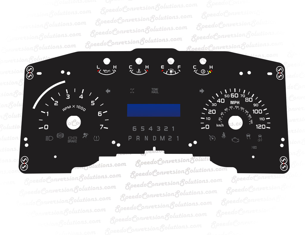 2011-2014 Ford F-150 Dual PRNDL MPH