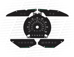 2013-2024 Ford Edge Fusion Single Center Gauge PRNDS - 160 MPH