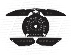 2013-2020 Ford Fusion Single Center Gauge PRNDL - 160 MPH
