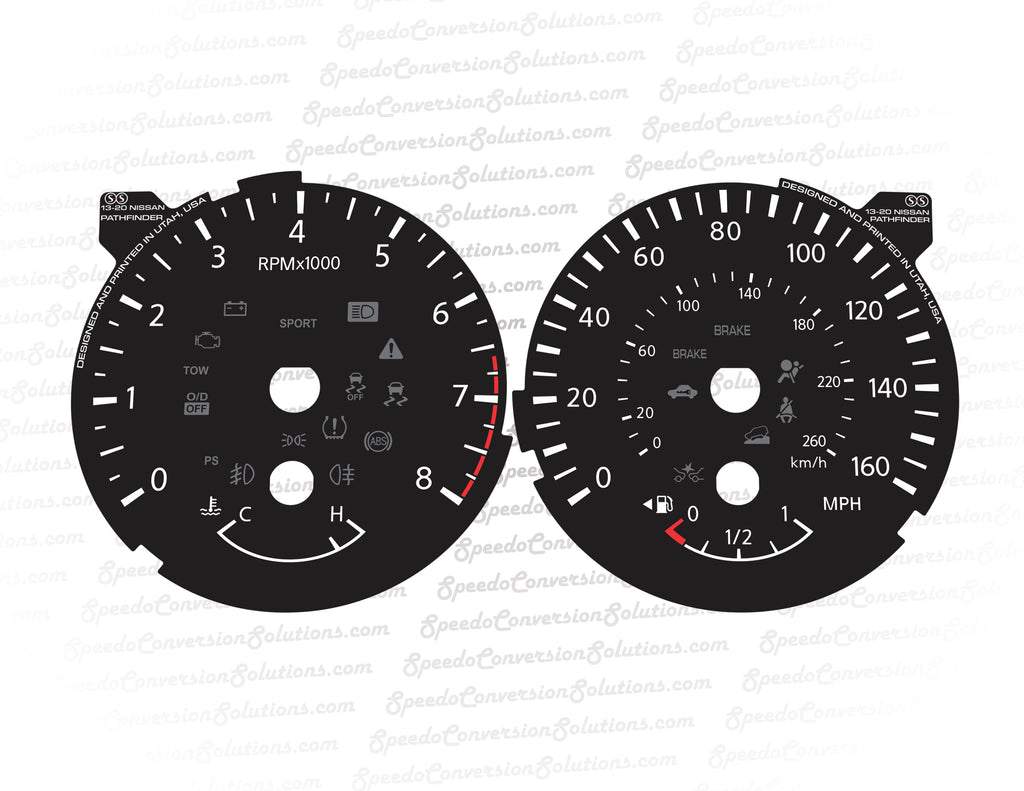2013-2020 Nissan Pathfinder - 160 MPH