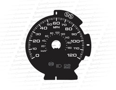 2015-2020 Ford F-150 8 Inch Screen Limited 120 MPH - Speedometer Only
