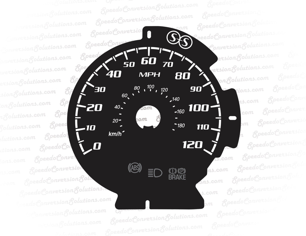 2015-2020 Ford F-150 8 Inch Screen Sport 120 MPH - Speedometer Only