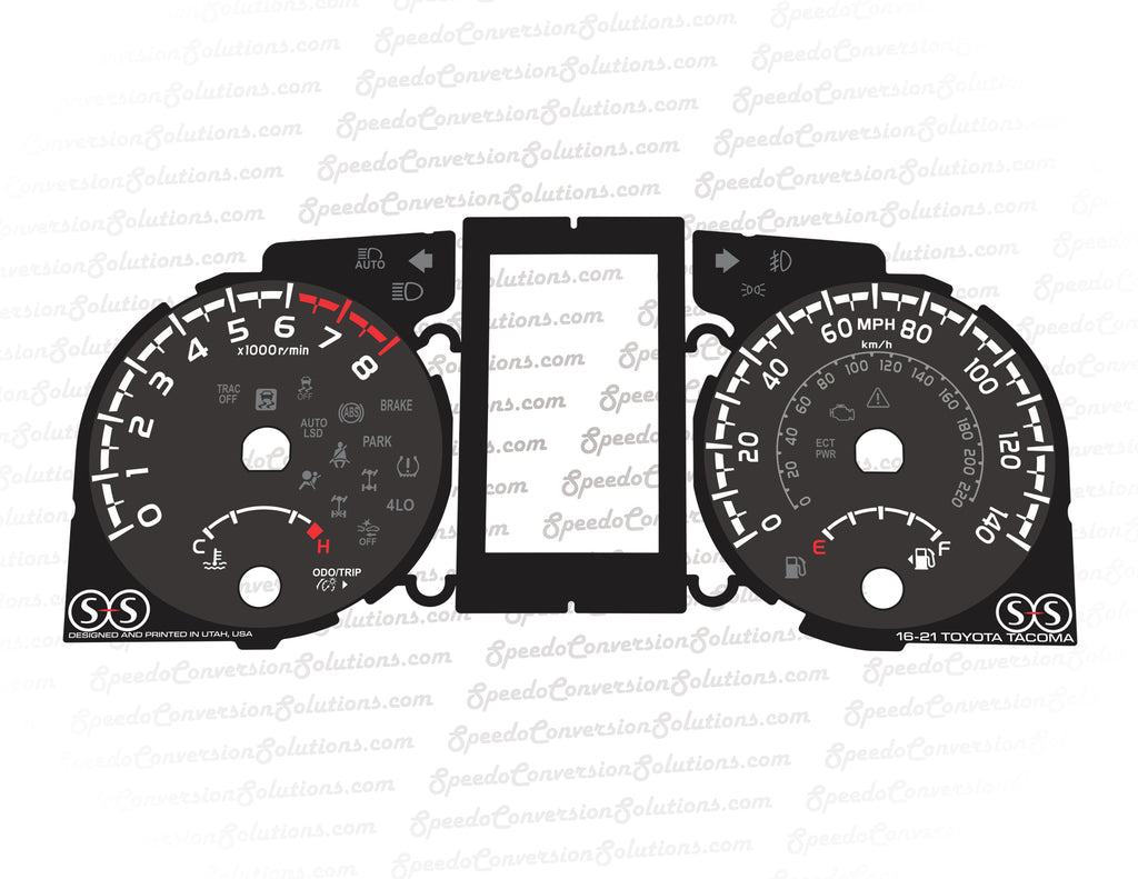 2016-2023 Toyota Tacoma - 140 MPH