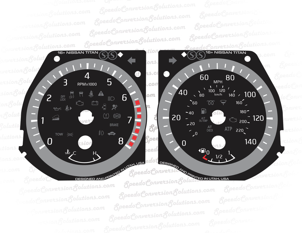 2016-2024 Nissan Titan V1 - 140 MPH