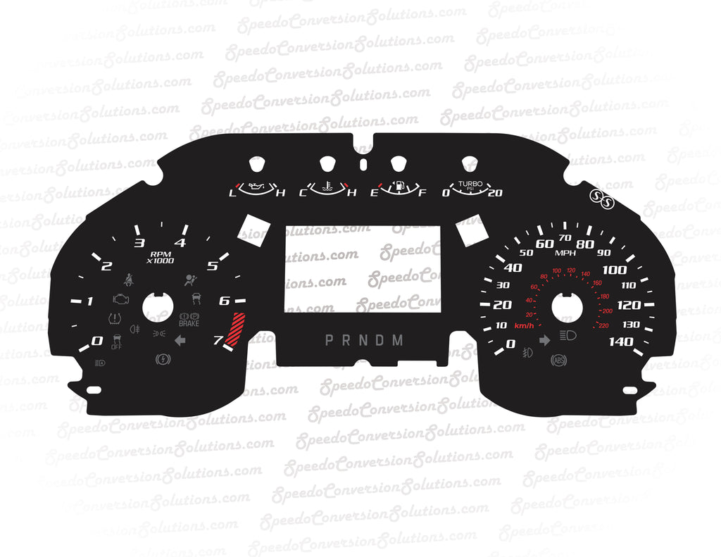 2015-2020 Ford F-150 Raptor 4 Inch Screen PRNDM Turbo - 140 MPH