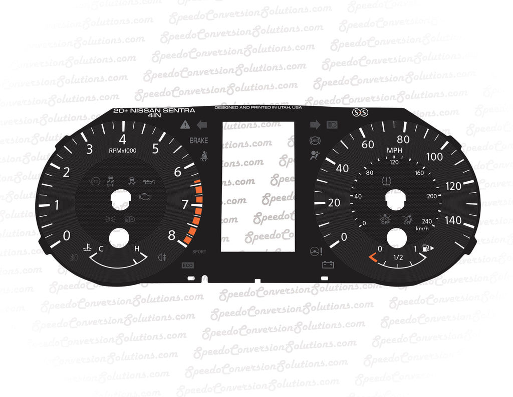 2020+ Nissan Sentra 4in - 140 MPH