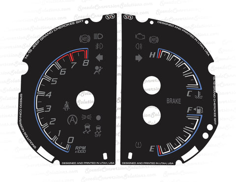 2014-2015 Jeep Grand Cherokee SRT 8K Tachometer