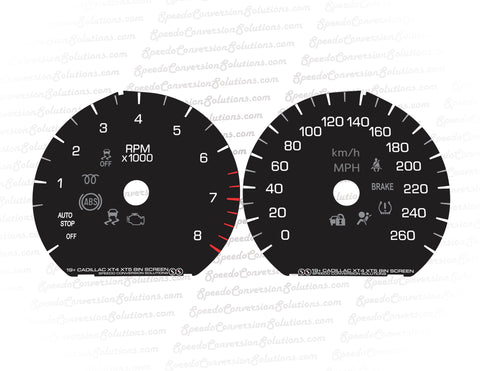 2019+ Cadillac XT4 XT5 8 In Screen - 260