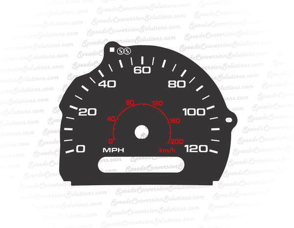 2004-2012 Ford Ranger 120 MPH - Speedometer Only – Speedo Conversion ...
