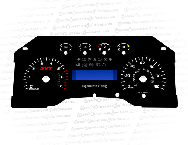2009-2010 Ford F-150 Raptor 120 MPH – Speedo Conversion Solutions