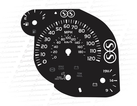2014-2017 Toyota Tundra - Speedometer Only