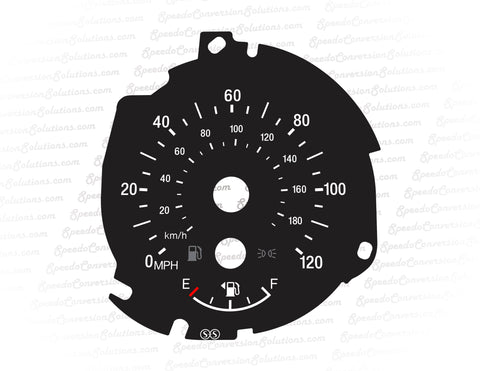 2015-2017 Ford Expedition XLT 4 Gauge 120 MPH - Speedometer Only