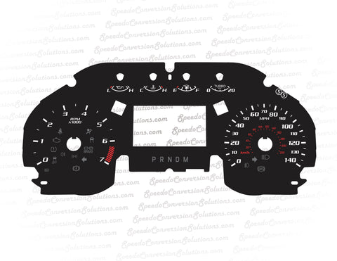 2015-2020 Ford F-150 Raptor 4 Inch Screen PRNDM Turbo - 140 MPH