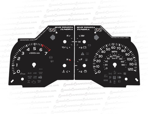 2018-2021 Toyota Tundra - 120 MPH